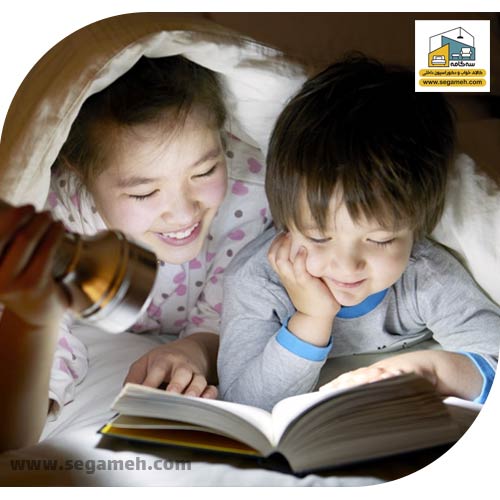 کتاب خواندن قبل از خواب